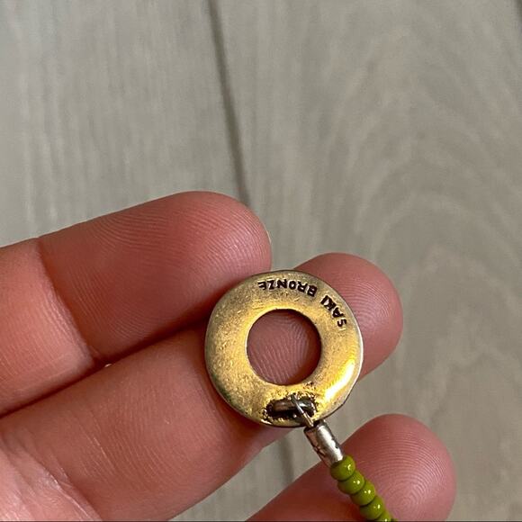 Wild Poppy Women's Delicate Handmade Beaded Bracelet Set of Two NEW - Picture 5 of 8